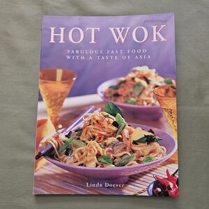 Hot Wok by Linda Doeser Fabulous Fast Food With a Taste of Asia - Paperback‎
